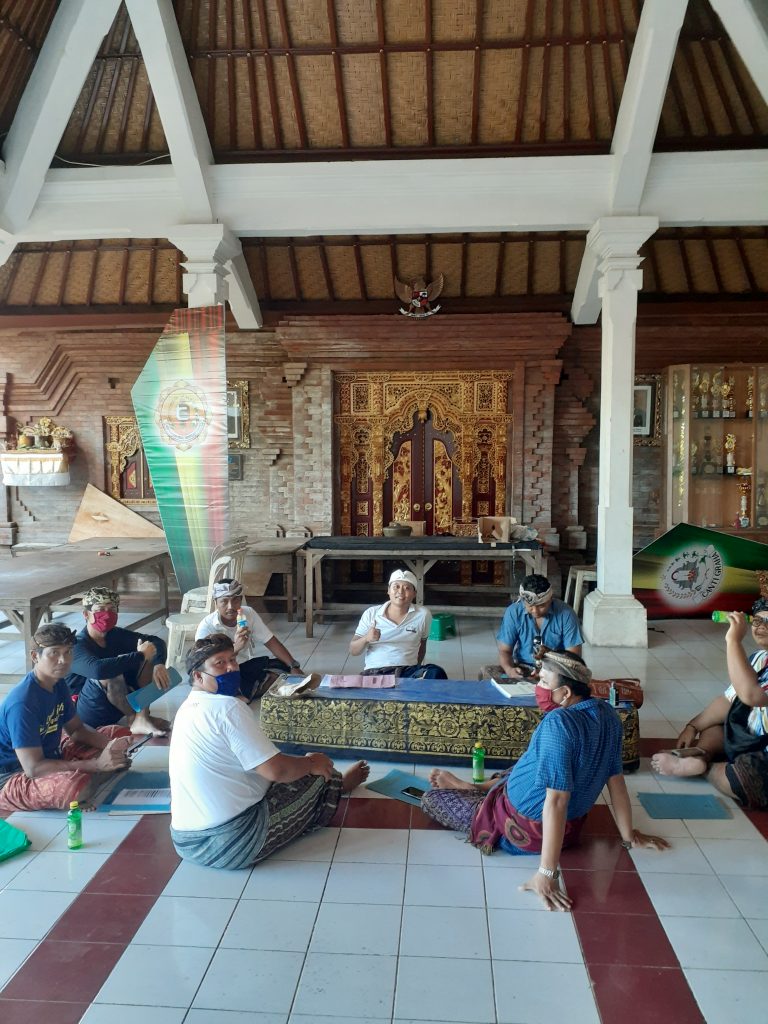 Singkronisasi data krame wed di dusun tegal asah bersama seluruh kelihan sambangan